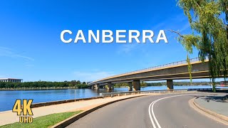 Canberra Australia  4K Drive [upl. by Albina]