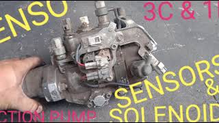 DENSO INJECTION PUMP SENSORS AND COMPONENTS [upl. by Adekam]