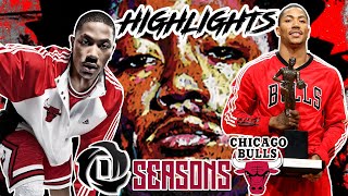 Derrick Rose  Chicago Bulls  Highlights🌹 [upl. by Yrmac]