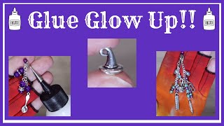 Level up your glue bottles  GLUE PINS  How to make super cute glue pins  lots of tips amptricks [upl. by Teufert]