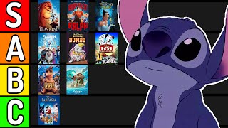 I Ranked EVERY Walt Disney Movie [upl. by Ayarahs8]