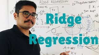 Machine Learning  Ridge Regression [upl. by Atselec]