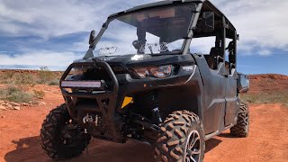 Can Am Defender HD 10 Max Lonestar One Year Review and Walk Around [upl. by Limann]