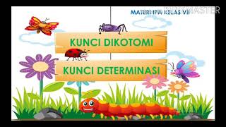 Kunci dikotomi dan kunci determinasi [upl. by Nolyat652]