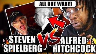 Steven Spielberg vs Alfred Hitchcock Epic Rap Battles of History REACTION [upl. by Eciruam]