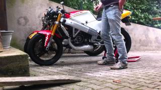 Cagiva Mito 125  Startup [upl. by Myrta927]