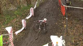 Craziest Cyclocross Crashes In Overijse [upl. by Bergquist]