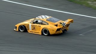 Porsche 935 Kremer Acceleration Sound LOUD [upl. by Zurkow]