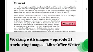 How to add a watermark LibreOffice Writer [upl. by Notniuq]