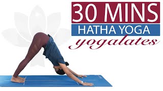 Hatha Yoga  Daily Yoga Asana Practice  FIT 30  Yogalates with Rashmi [upl. by Uchish]