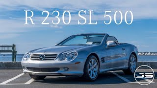 Mercedes SL500 exhaust sound [upl. by Erroll]