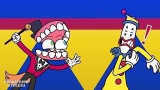 CAINES EVIL TWIN SISTER The Amazing Digital Circus Animation [upl. by Harac]