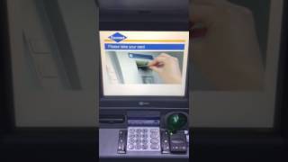 Withdrawing​ money from an ATM Euronet Berlin Germany 2017 [upl. by Ykcub]