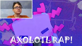 MINECRAFT AXOLOTL RAP  “Axolotls Party Hard” By Dan Bull REACTION [upl. by Virgin]