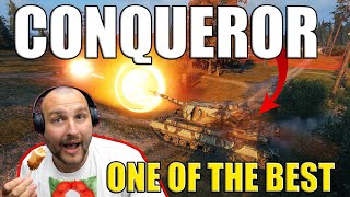 Battle For Life With CONQUEROR One Of The Best Tier IX Heavies In World of Tanks [upl. by Keryt120]