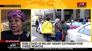 Sassa CEO weighs in on the extension of the R350 Social Relief Grant [upl. by Lezned95]