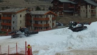 VAL CENIS  DAMAGE  Prinoth LEITWOLF [upl. by Keviv158]