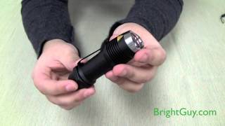 LED Lenser F1 Tactical Flashlight Review [upl. by Hasty]