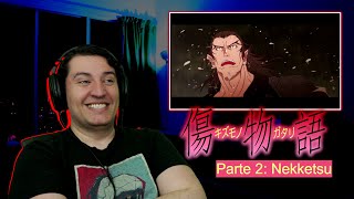 Kizumonogatari 2 Anime reaccion Reaccion ciega [upl. by Nnahsal]