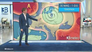 Tendenza meteo per i giorni dal 30 maggio al 1 giugno [upl. by Aihtibat729]