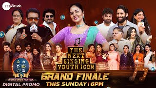 SaReGaMaPa  The Next Singing Youth Icon Grand Finale Full Promo  This Sun 6PM  Zee Telugu [upl. by Christel]