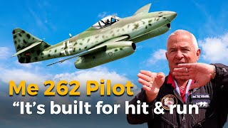 Me 262 Pilot Talks About Flying the German Fighter Jet [upl. by Anagrom]