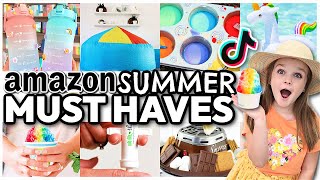 NEW 2022 AMAZON SUMMER MUST HAVESBuy these for a FUN Summer With Links [upl. by Herbst]