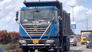 BRAND NEW TATA PRIMA 12 Wheel Tipper Lorry Delivery🔥tataprima tipper arshik [upl. by Yhtnomit]