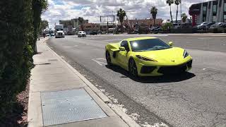 Afternoon View of Las Vegas from Palms Casino Resort Hotel amp Taxi to Westgate wMusic [upl. by Harrus]