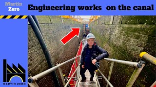 Engineering works on the Canal Lock [upl. by Bussey106]