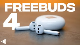 Huawei FreeBuds 4 Review Big ANC and Sound Improvement [upl. by Sosthenna]