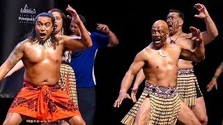 JOSEPH PARKER Haka  Māori war dance ENTRANCE to weigh in  Joshua vs Parker [upl. by Ragan407]