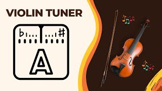 Free Violin Tuner GDAE Tuning [upl. by Anpas]