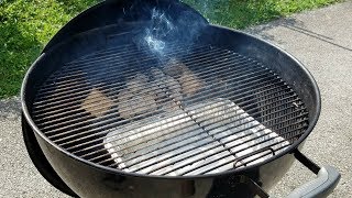 How To Set Up A Charcoal Grill For Smoking [upl. by Harelda]