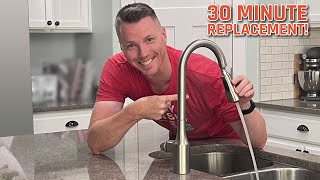 How to Replace a Kitchen Faucet in 30 Minutes [upl. by Tori]