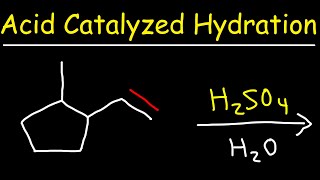 Alkene  H2SO4  H2O [upl. by Aldwon527]