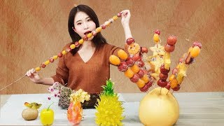 E37 How to make sugarcoated fruit desserts at office  Ms Yeah [upl. by Niggem]