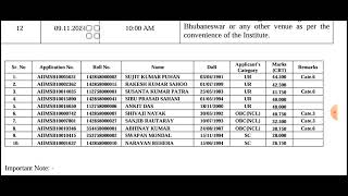 Aiims bhubneswar Waiting list Lift operator ki jaari matr 26 number par Condelit ka selection [upl. by Nylrebma]