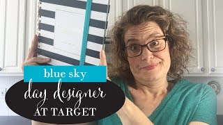 Blue Sky Day Designer from Target Weekly Hourly Academic planner 2017  2018 [upl. by Enirod]