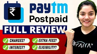 Paytm Postpaid Detailed Review  Paytm Postpaid Kya Hai [upl. by Avahc]