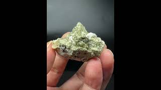 Floater Chalcopyrite cover Tetrahedrite  Siderite size 45cm Origin hezhang Guizhou China [upl. by Aimej]