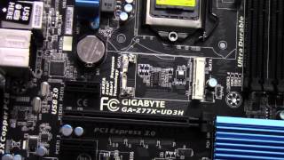 Gigabyte Z77X UD3H Motherboard unboxing [upl. by Maggee]