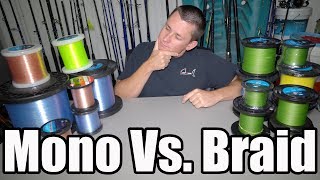 The TRUTH Mono VS Braided Fishing Line [upl. by Rentschler]