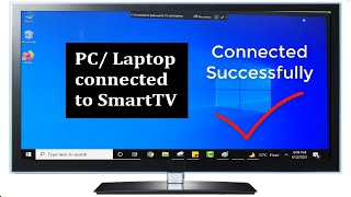 How to Screencast Windows 10 laptop to LG SmartTV wirelessly [upl. by Tan]