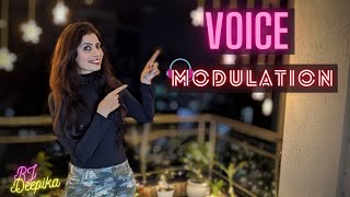 Voice Modulation Techniques To Improve Your Voice Quality In Hindi Voice Traning Exercise  Example [upl. by Chesna65]