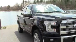 2016 Ford F150 Platinum  Road Test amp Review [upl. by Palla]