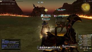 Final Fantasy XIV 10 Ifrit Boss White Mage Heal [upl. by Evalyn]