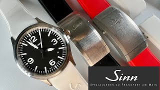 How To Fit A Sinn Silicone Strap [upl. by Xever]