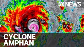 Cyclone Amphan more than 80 dead after storm lashed India and Bangladesh  ABC News [upl. by Icyac]