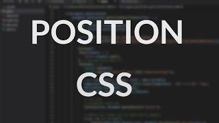 La position en CSS [upl. by Adnaloy]